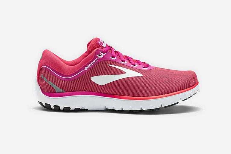 Brooks Pureflow 7 - Womens Road Running Shoes - Red (97823IPSB)